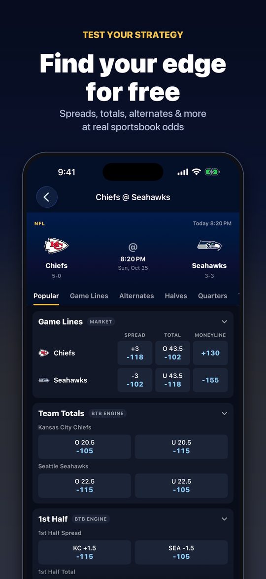 Game lines